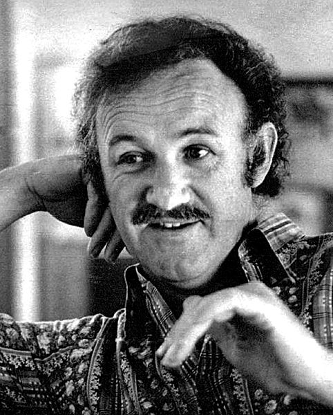 Newspaper interview photo of Gene Hackman, 1972. | Source: Wikimedia Commons