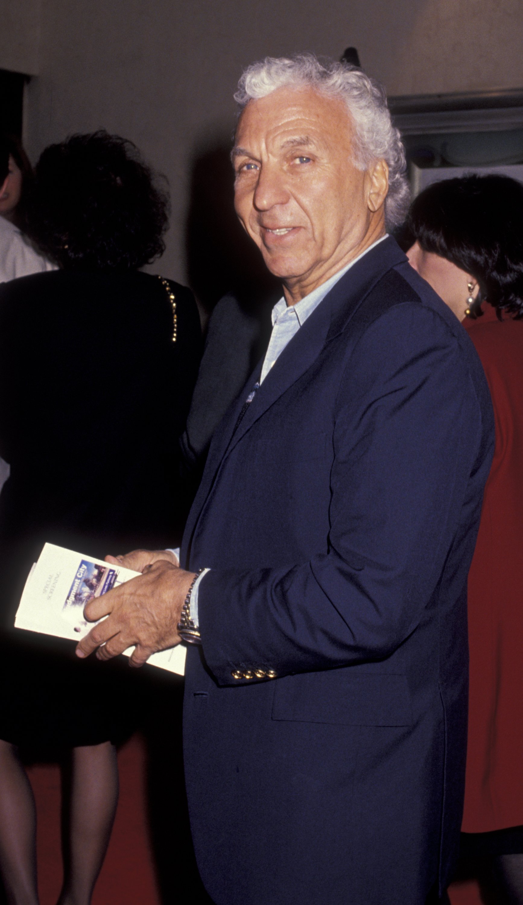 Merv Adelson at the premiere of "Defending Your Life" on March 20, 1991 at Mann Bruin Theater in Westwood, California. | Source: Getty Images