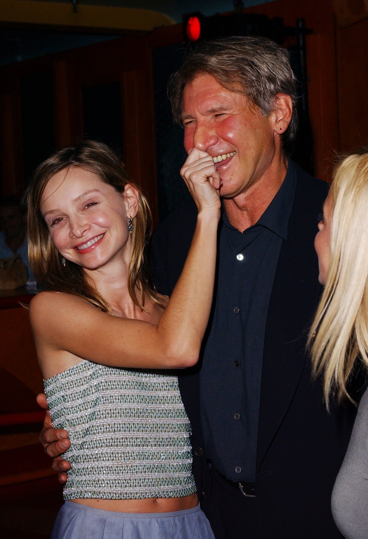 Calista Flockhart and Harrison Ford in May 2003 | Source: Getty Images