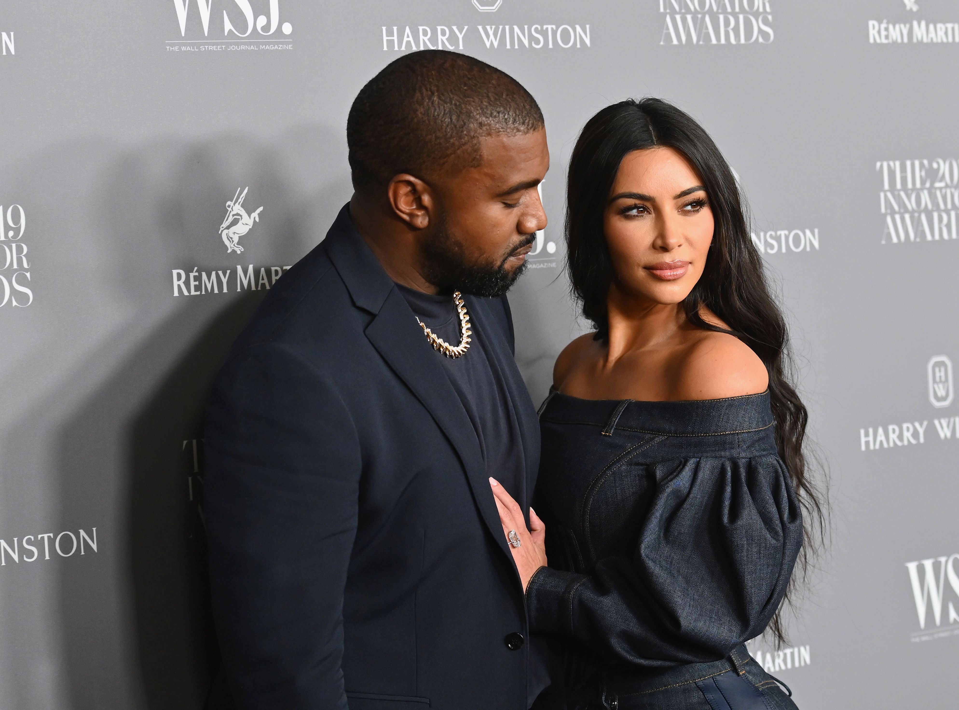 Kanye West and Kim Kardashian attend the WSJ Magazine Innovator Awards in New York City on November 6, 2019 | Source: Getty Images