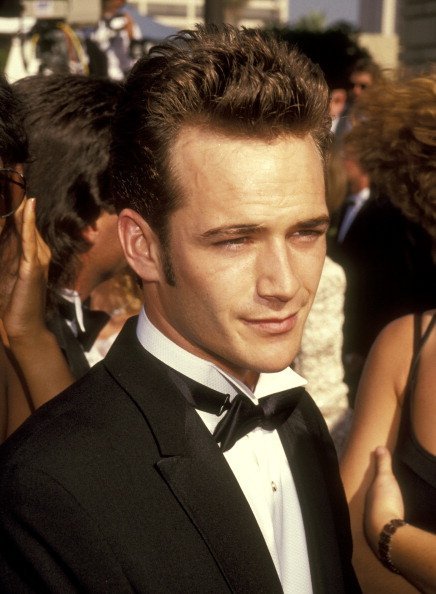 Luke Perry at the 43rd Annual Primetime Emmy Awards, Pasadena Civic Auditorium, Pasadena | Photo: Getty Images