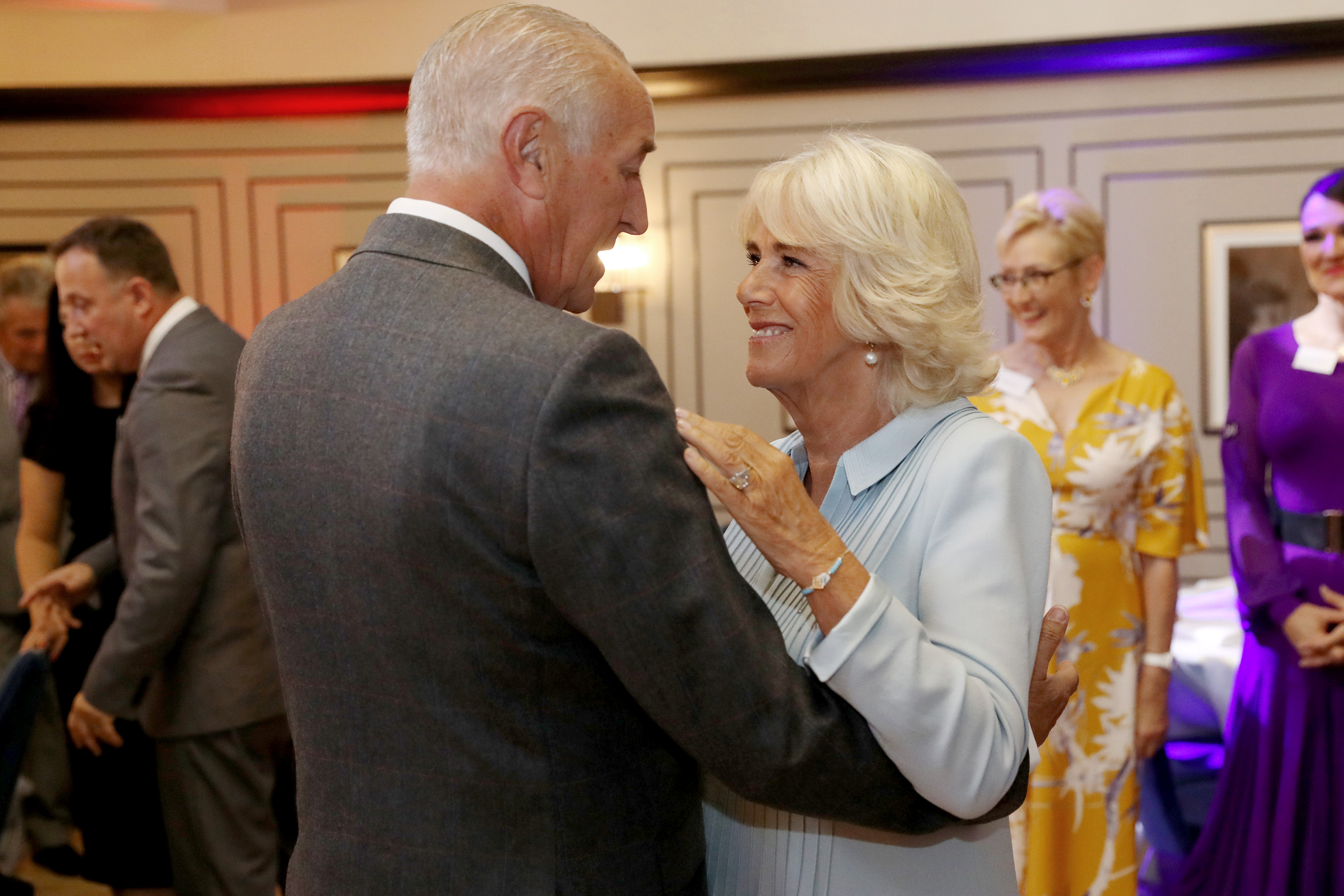 Camilla, Duchess of Cornwall dances with Len Goodman on September 05, 2019 in London, England. | Source: Getty Images
