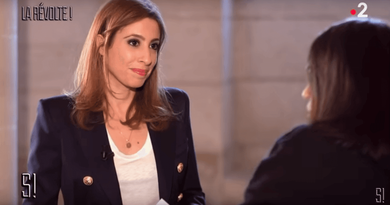 Léa Salamé interrogeant Béatrice Dalle. | Youtube/Stupéfiant ! Léa Salamé interrogeant Béatrice Dalle. | Youtube/Stupéfiant !