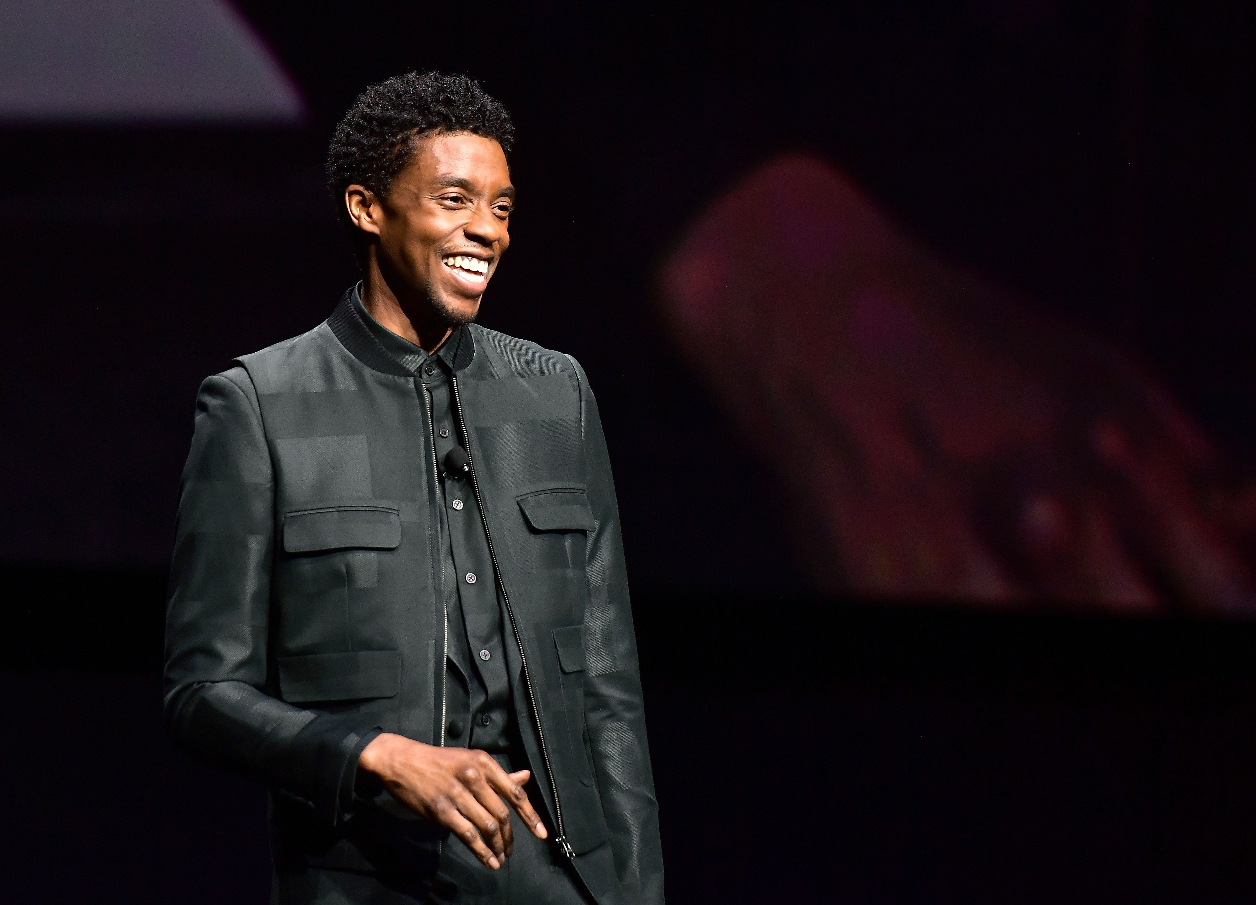 Chadwick Boseman speaks onstage at CinemaCon 2019 at The Colosseum at Caesars Palace on April 2, 2019 | Photo: Getty Images