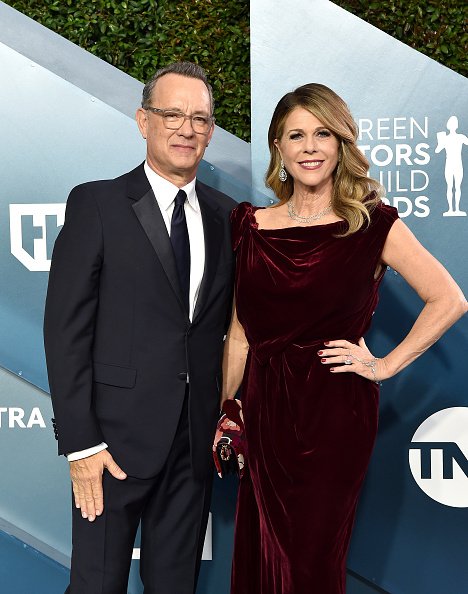 Tom Hanks and Rita Wilson at The Shrine Auditorium on January 19, 2020 in Los Angeles, California. | Photo: Getty Images