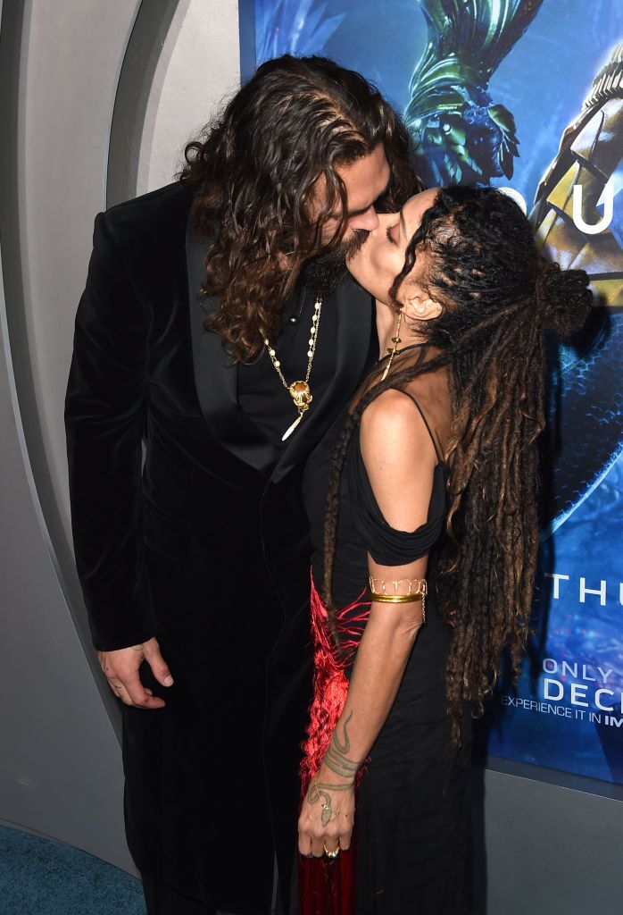 Jason Momoa and wife Lisa Bonet at the "Aquaman" premiere/ Source: Getty Images