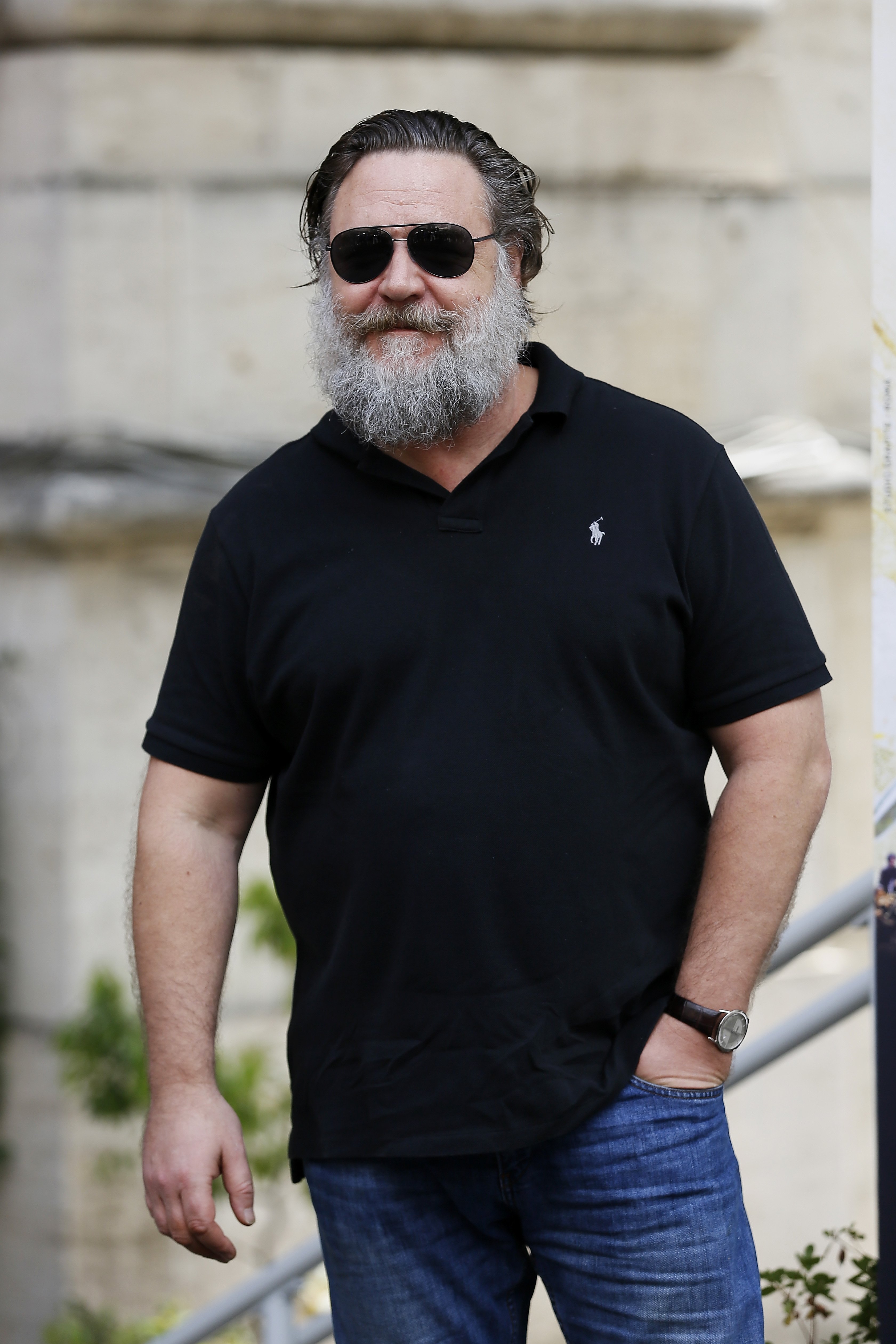 Russell Crowe attends the 'Il Gladiatore In Concerto' presentation at Teatro Euclide on June 5, 2018, in Rome, Italy. | Source: Getty Images