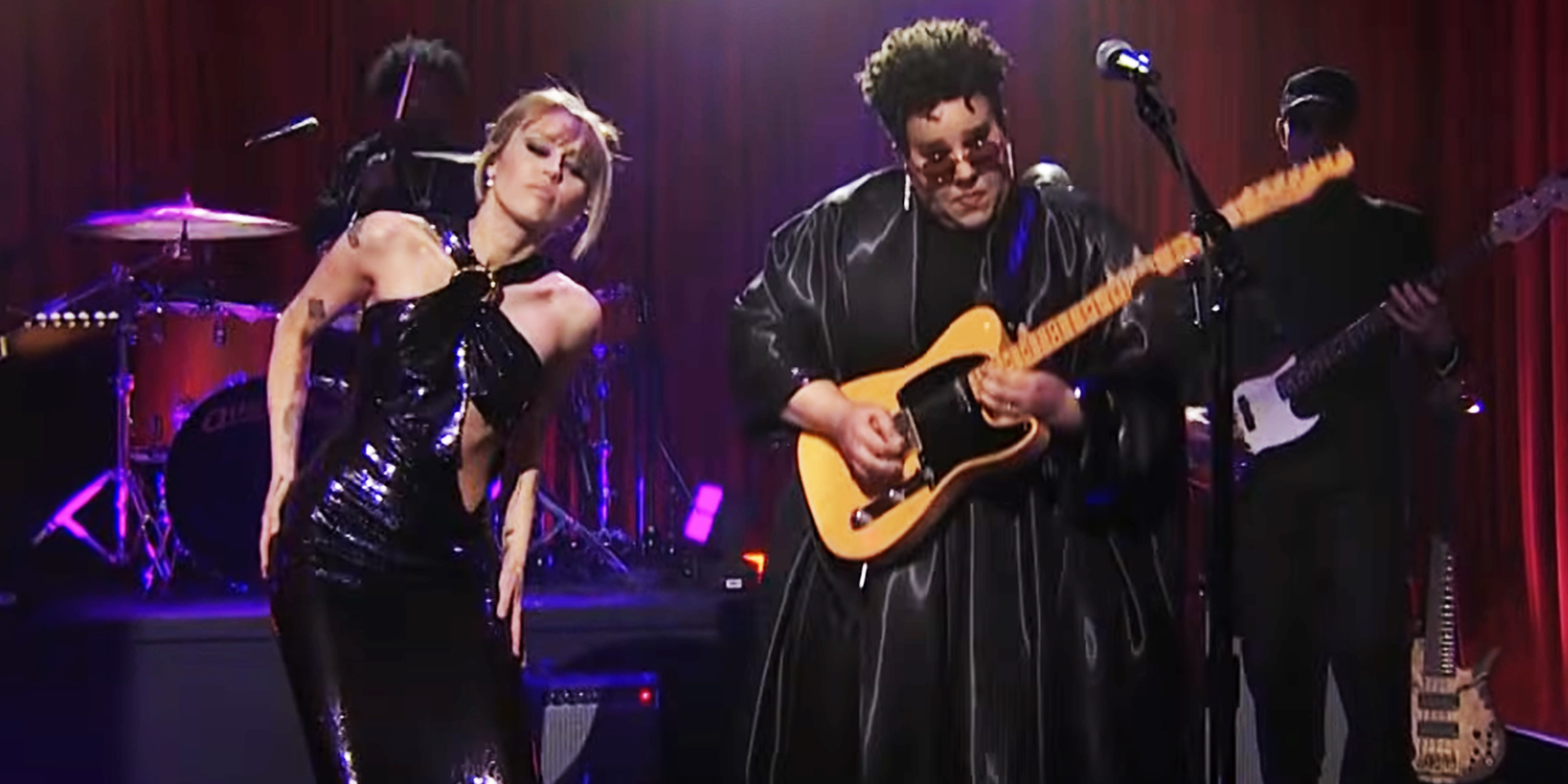 Miley Cyrus and Brittany Howard | Source: YouTube.com/SaturdayNightLive