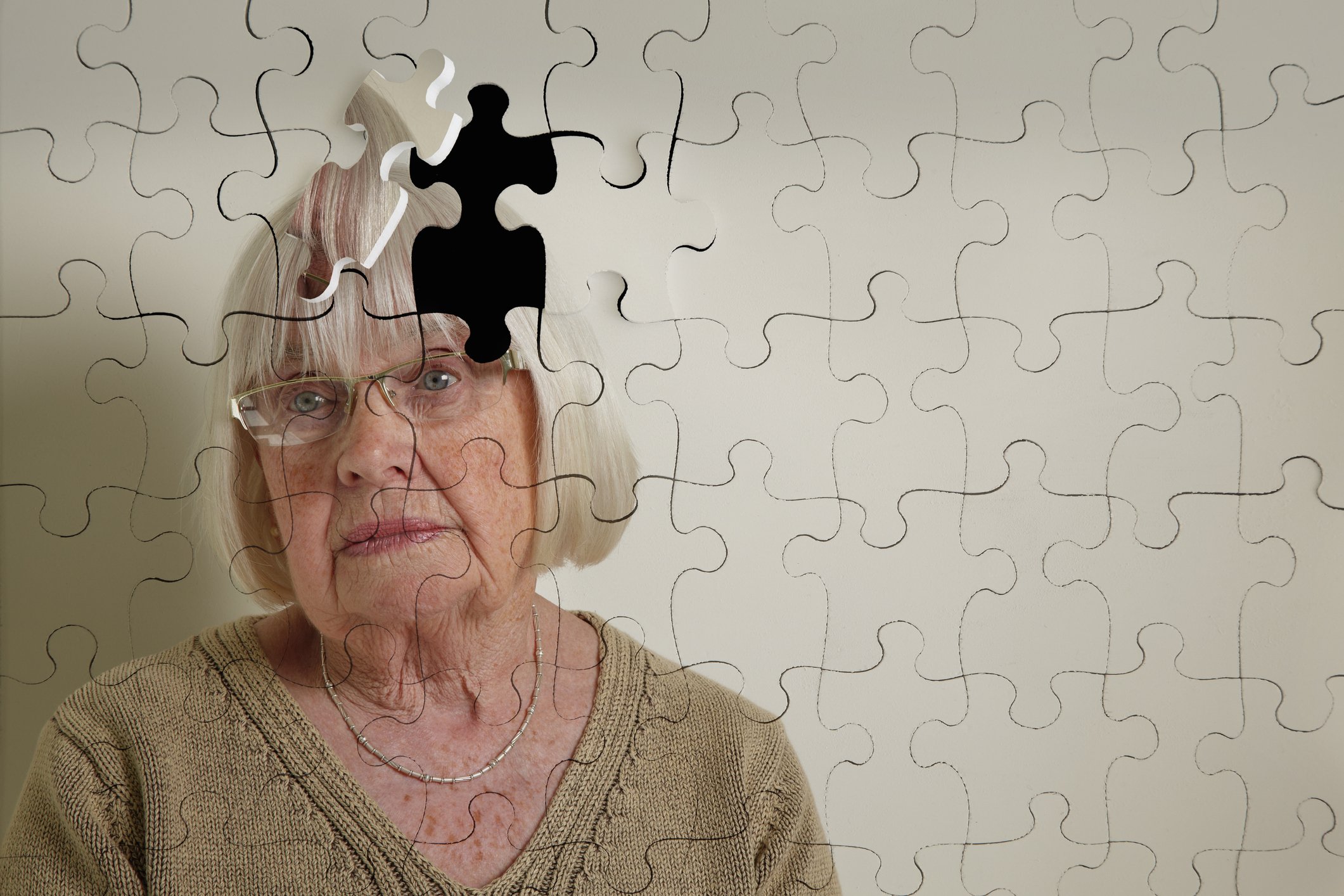 Demenz als Puzzle dargestellt. I Quelle: Getty Images