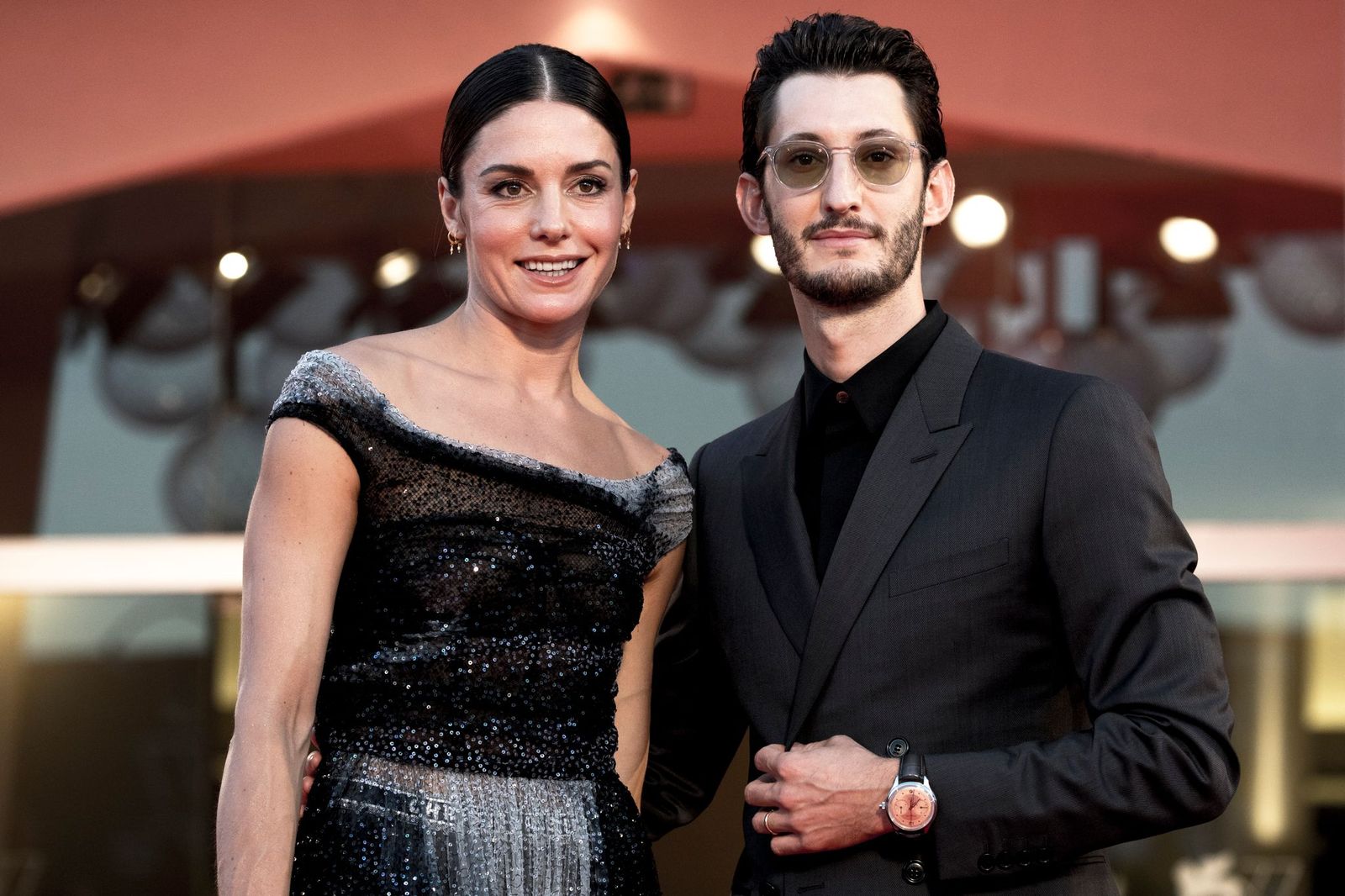 Pierre Niney et sa femme Natasha Andrews | Photo : Getty Images