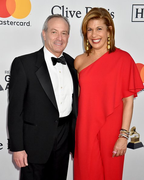 Joel Schiffman and Hoda Kotb on January 27, 2018 in New York City. | Photo: Getty Images