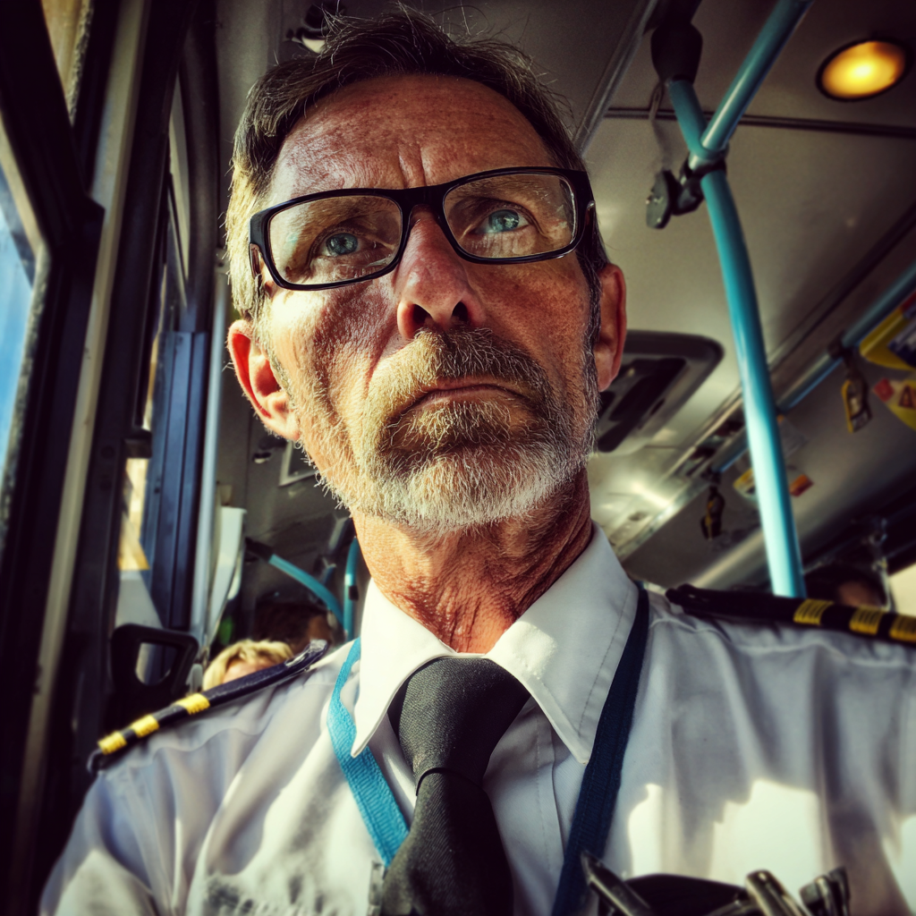 An upset bus driver | Source: Pexels