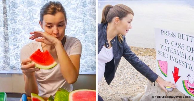 Woman's tummy rapidly swells after getting 'pregnant' from watermelon seeds