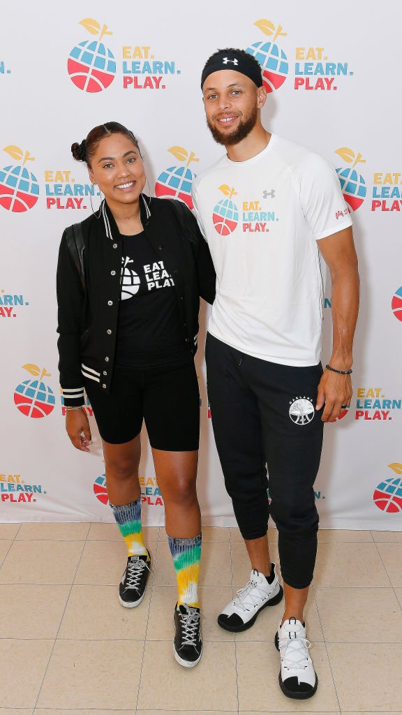Ayesha Curry and Stephen Curry are seen at the launch of Eat. Learn. Play. Foundation in 2019 | Photo: Getty Images
