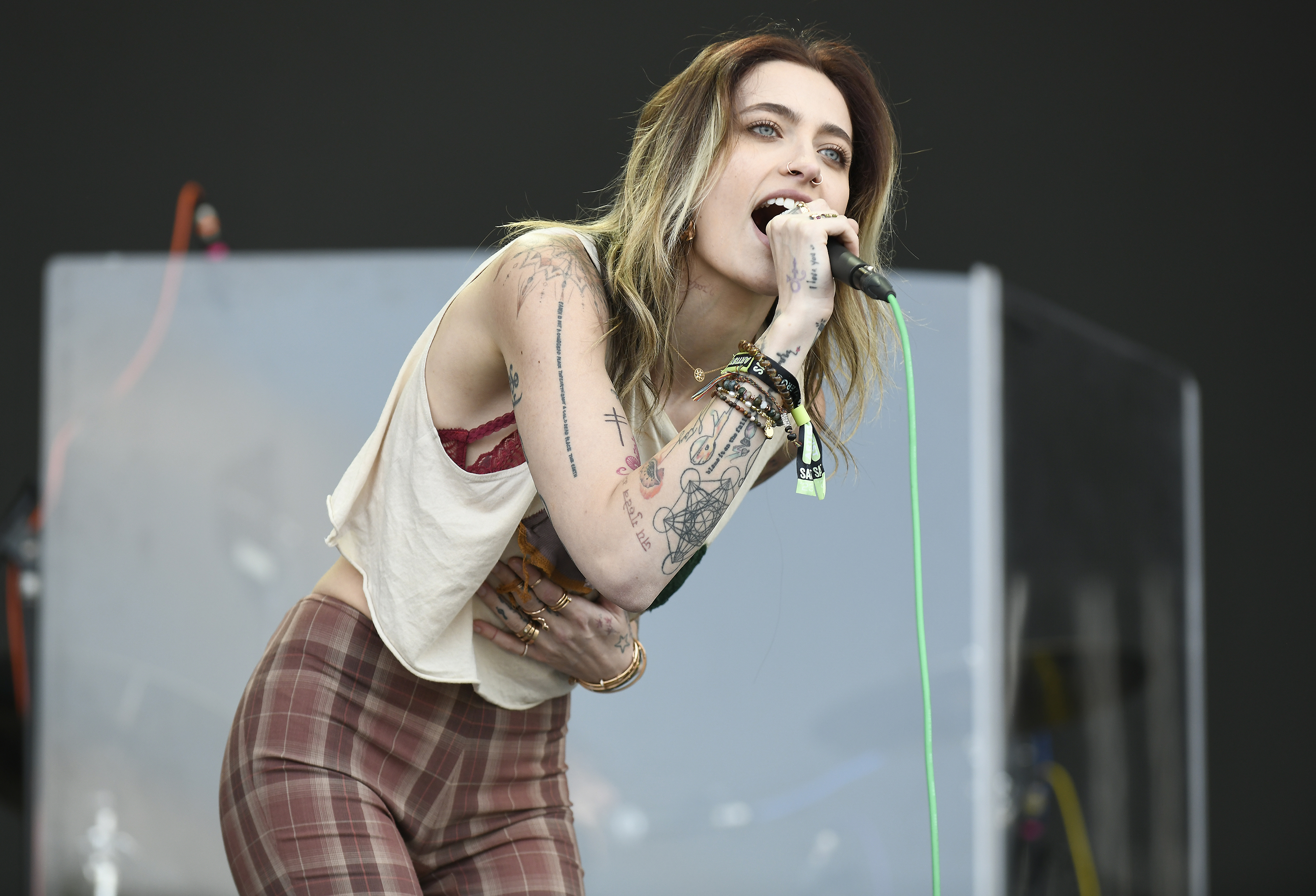 Paris Jackson performs during the 2023 BottleRock Napa Valley festival at Napa Valley Expo on May 27, 2023 in Napa, California | Source: Getty Images