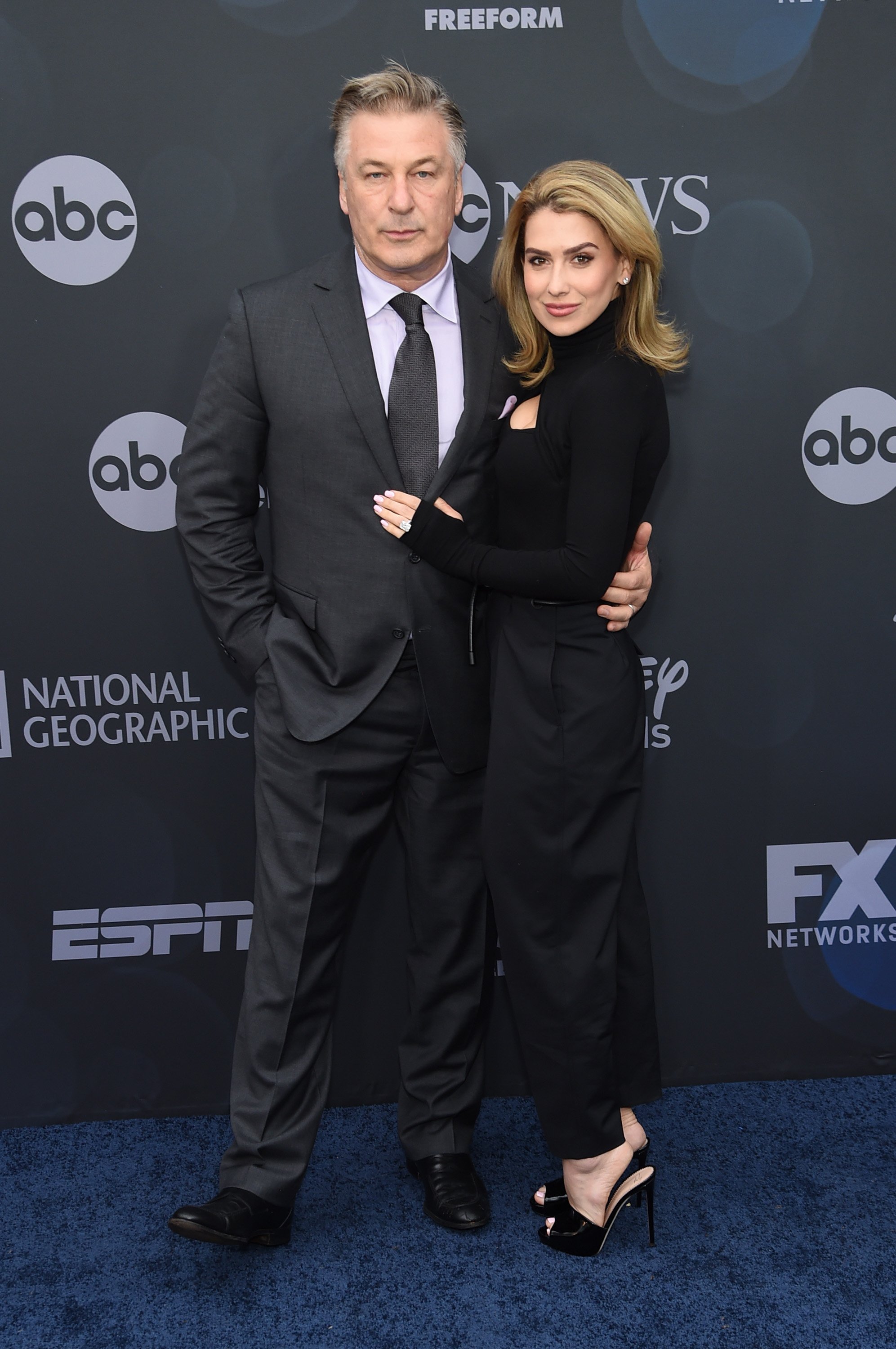 Alec Baldwin and Hilaria Baldwin attend the ABC Walt Disney Television Upfront on May 14, 2019, in New York City. | Source: Getty Images.