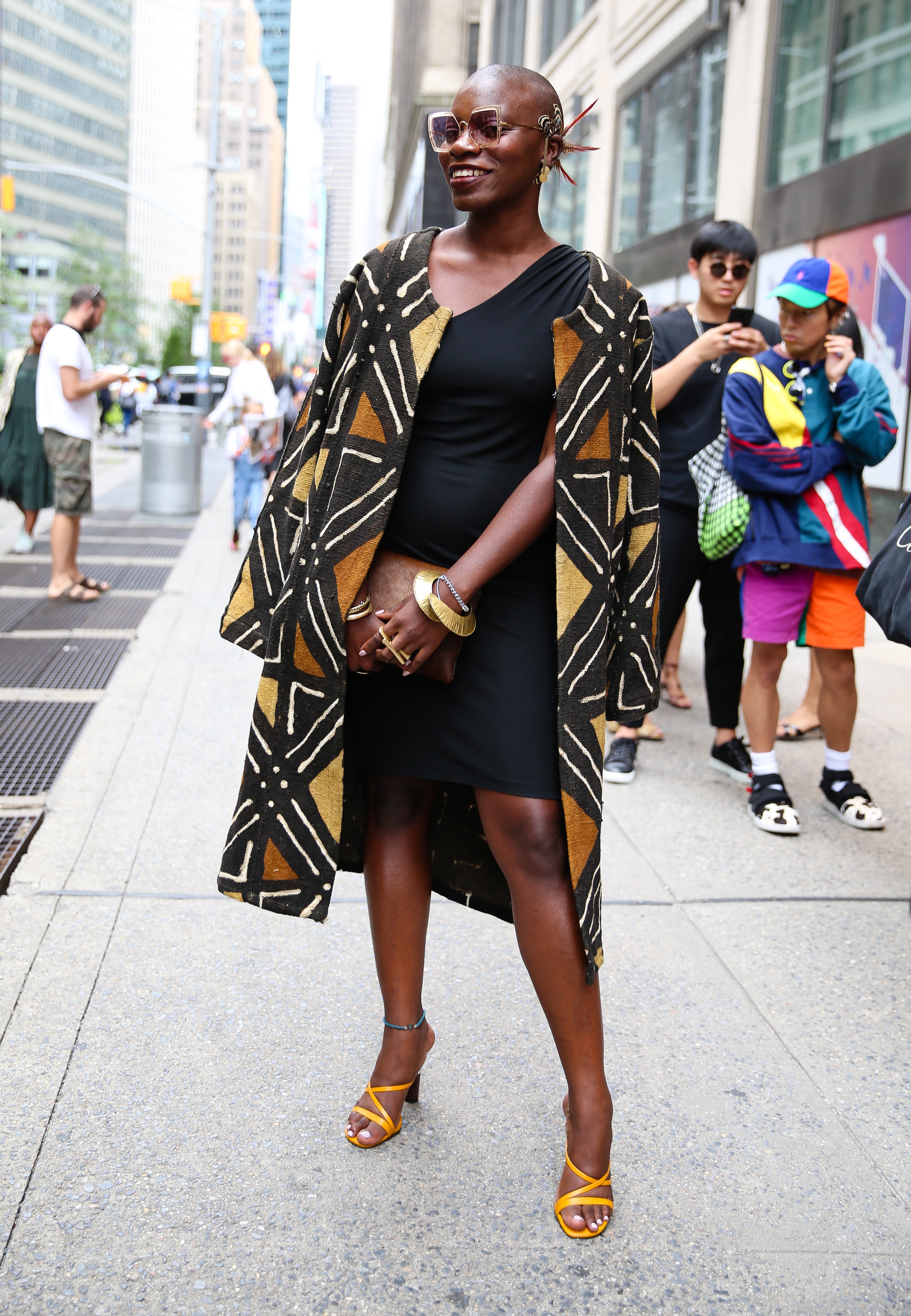 Jessica Nabongo during New York Fashion Week 2019. | Source: Getty Images