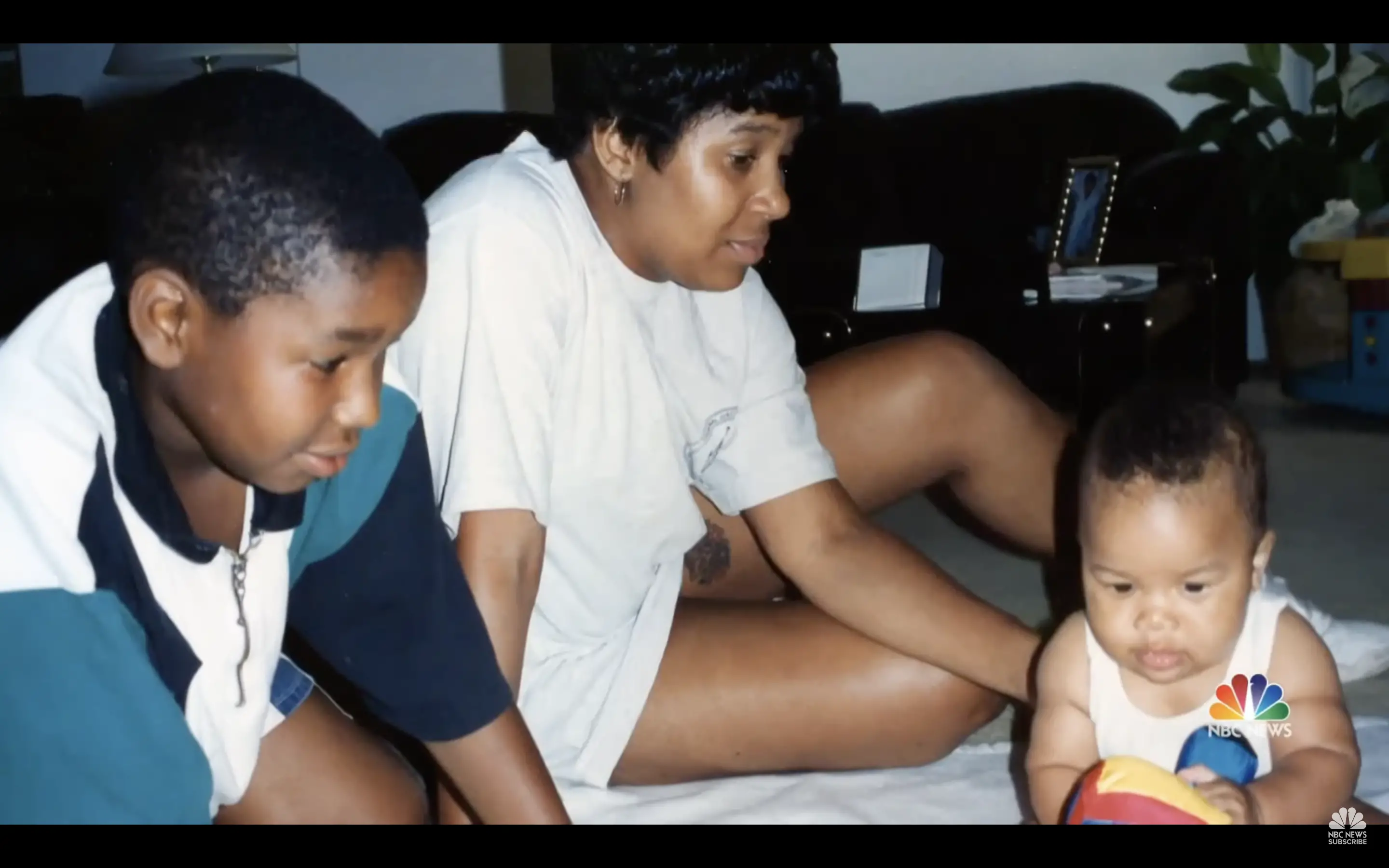 CeeCee Ross-Lyles and her sons Jerome and Jevon | Source: youtube.com/@NBCNews