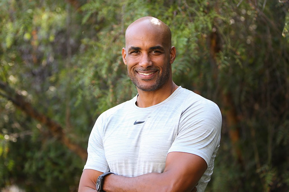 Boris Kodjoe visiting "Home & Family" at Universal Studios Hollywood in Universal City, California, in August 2019. I Image: Getty Images.