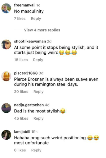 Comments by users, 2023 | Source: instagram.com/fashionstyles2you