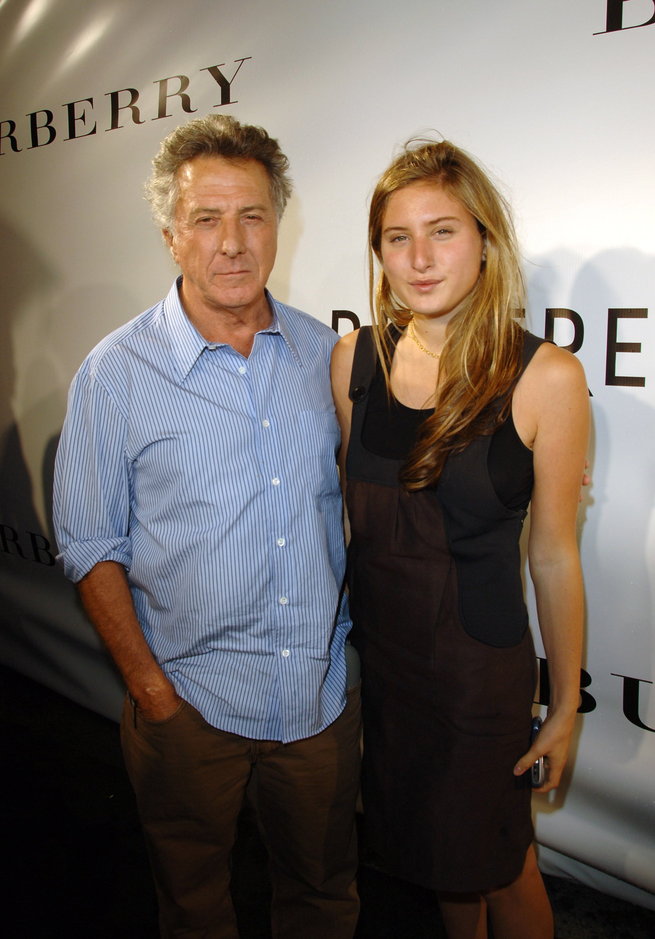 Dustin Hoffman and Alexandra Hoffman during 31st Annual Toronto International Film Festival - Holt Renfrew Presents Burberry at the Toronto Film Festival at Holt Renfrew in Toronto, Canada | Source: Getty Images