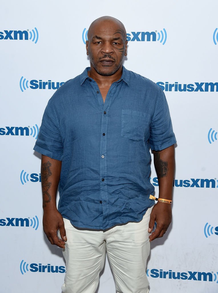 Mike Tyson visits SiriusXM at the SiriusXM Studios on August 30, 2017 in New York City | Photo: Getty Images