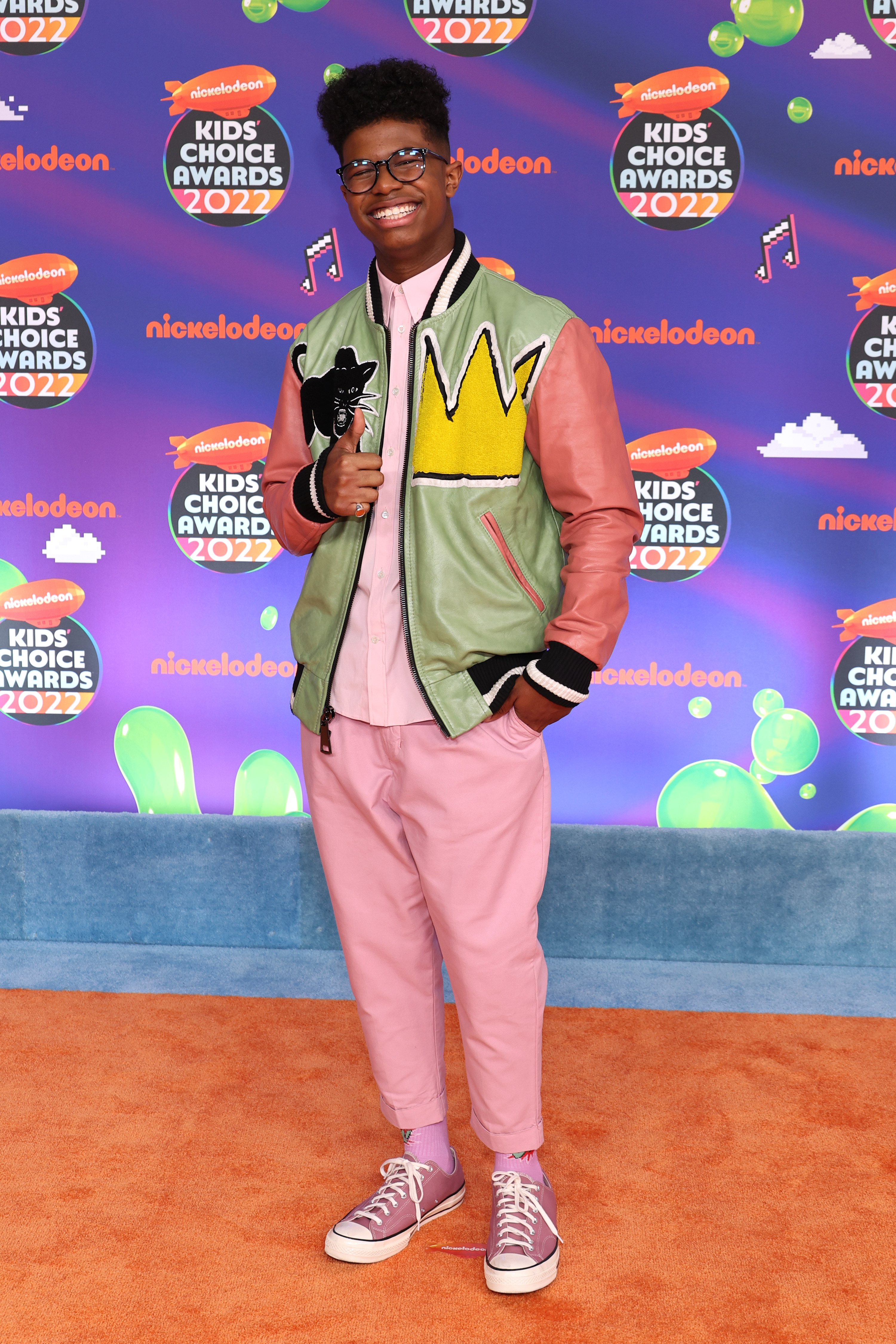 Isaiah Crews attends the Nickelodeon's Kids' Choice Awards on April 9, 2022 | Source: Getty Images