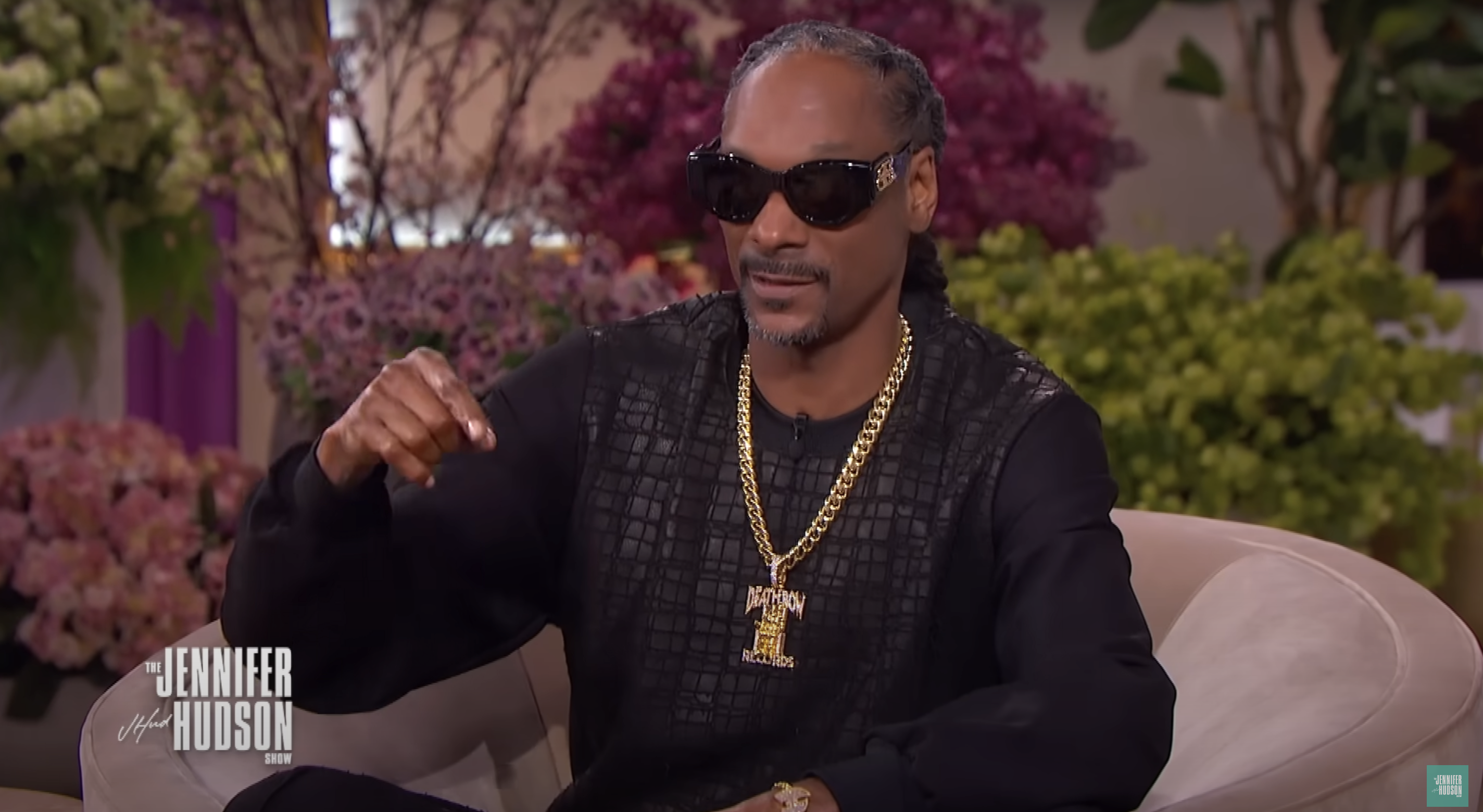 Snoop Dogg talking about his grandkids, as seen in a video dated January 26, 2024 | Source: YouTube/JenniferHudsonShow