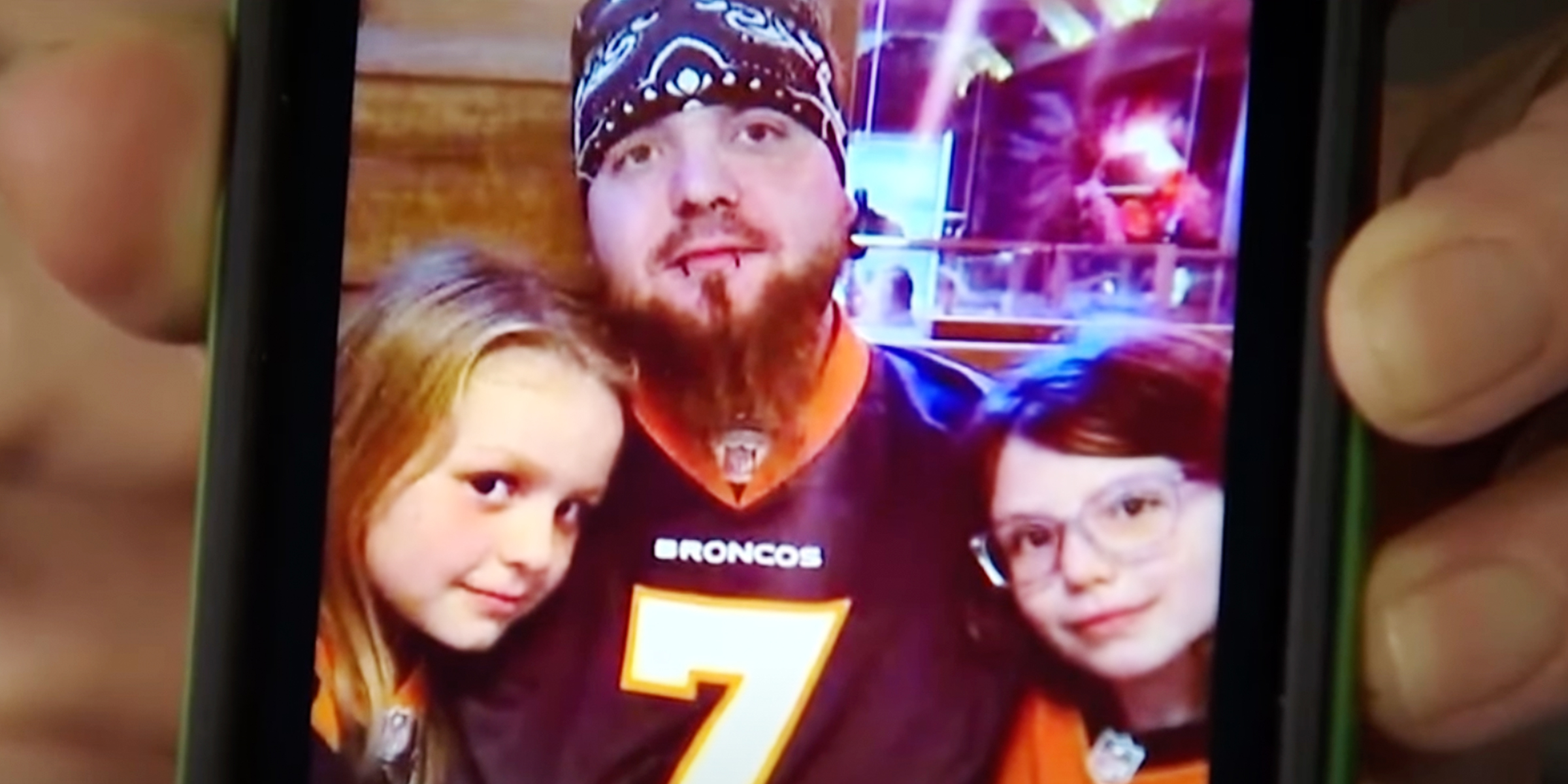 Dylan D. Danielson with Hayven and Fayeah, 2025 | Source: YouTube.com/@azfamily