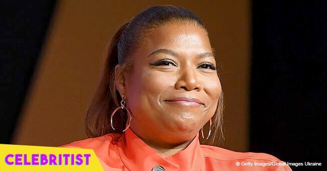 Queen Latifah dazzles in patterned green gown in throwback picture