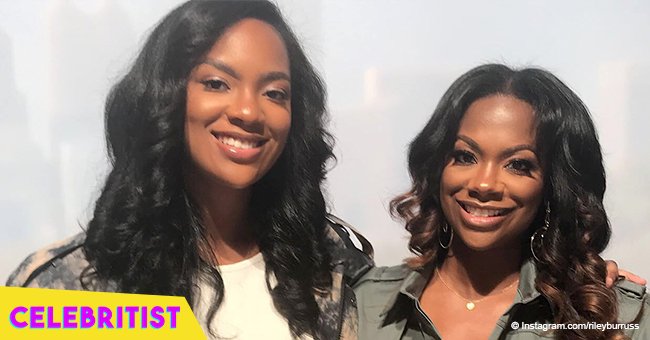 Kandi Burruss' daughter rocks denim shorts in family photo after losing 52 pounds