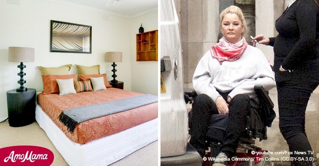 Woman becomes paralyzed after a sexual act with her partner, and claims her bed is to blame