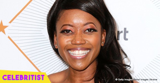 Erika Alexander slays in puffy mini dress that shows her shapely legs in pic