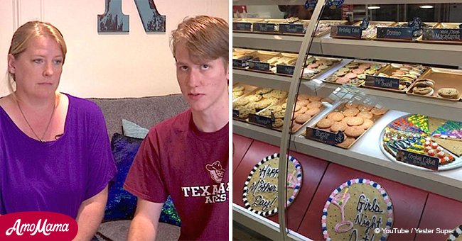 Teen cashier pays for officer's dessert but his good deed turns into a suspension from work