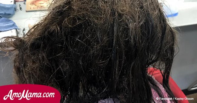 Hairdresser spends two days fixing depressed teen's hair. Now girl looks unrecognizable