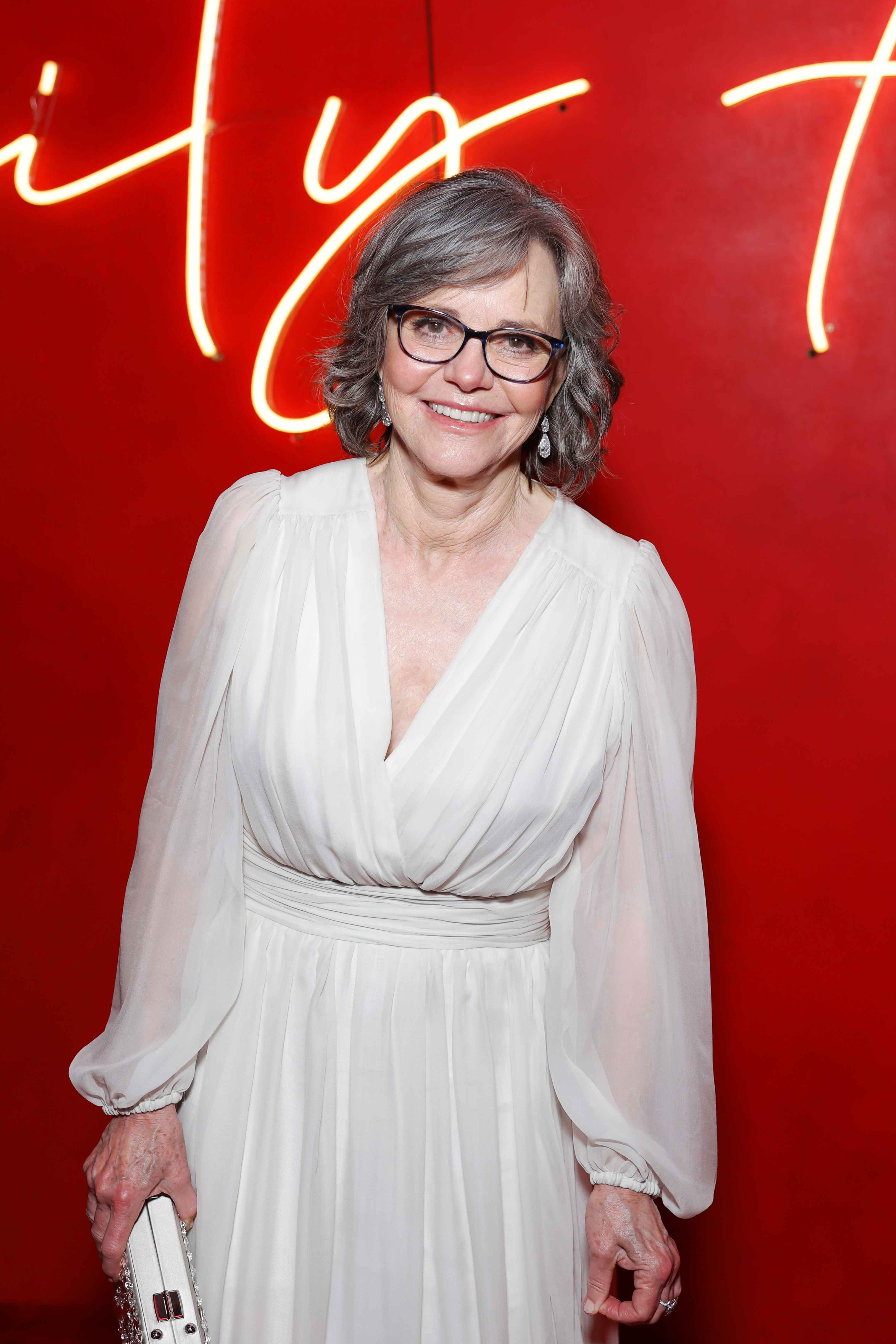 Sally Field attends the 2024 Vanity Fair Oscar Party Hosted by Radhika Jones at Wallis Annenberg Center for the Performing Arts in Beverly Hills, California on March 10, 2024. | Source: Getty Images