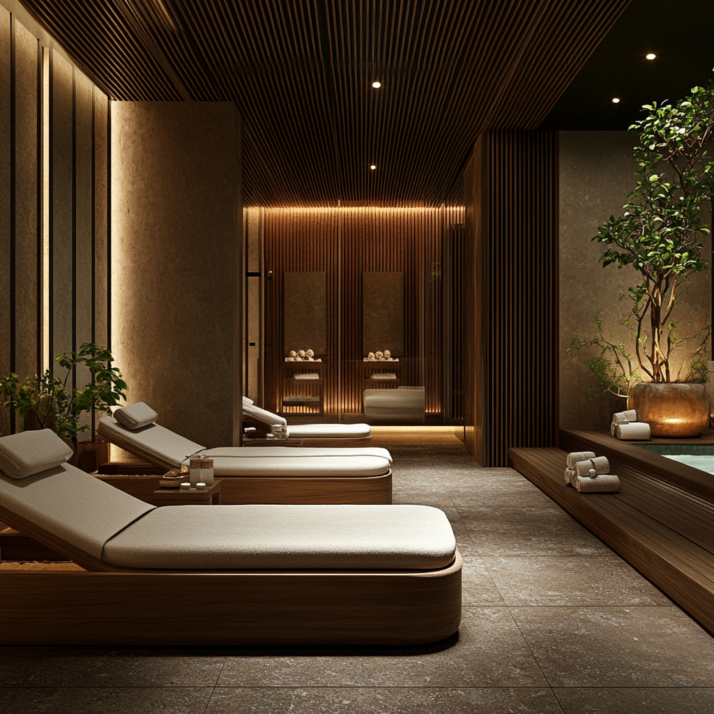 A spa setting | Source: Midjourney