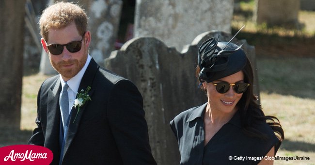 See the big hole in Prince Harry's shoe at his best friend's wedding