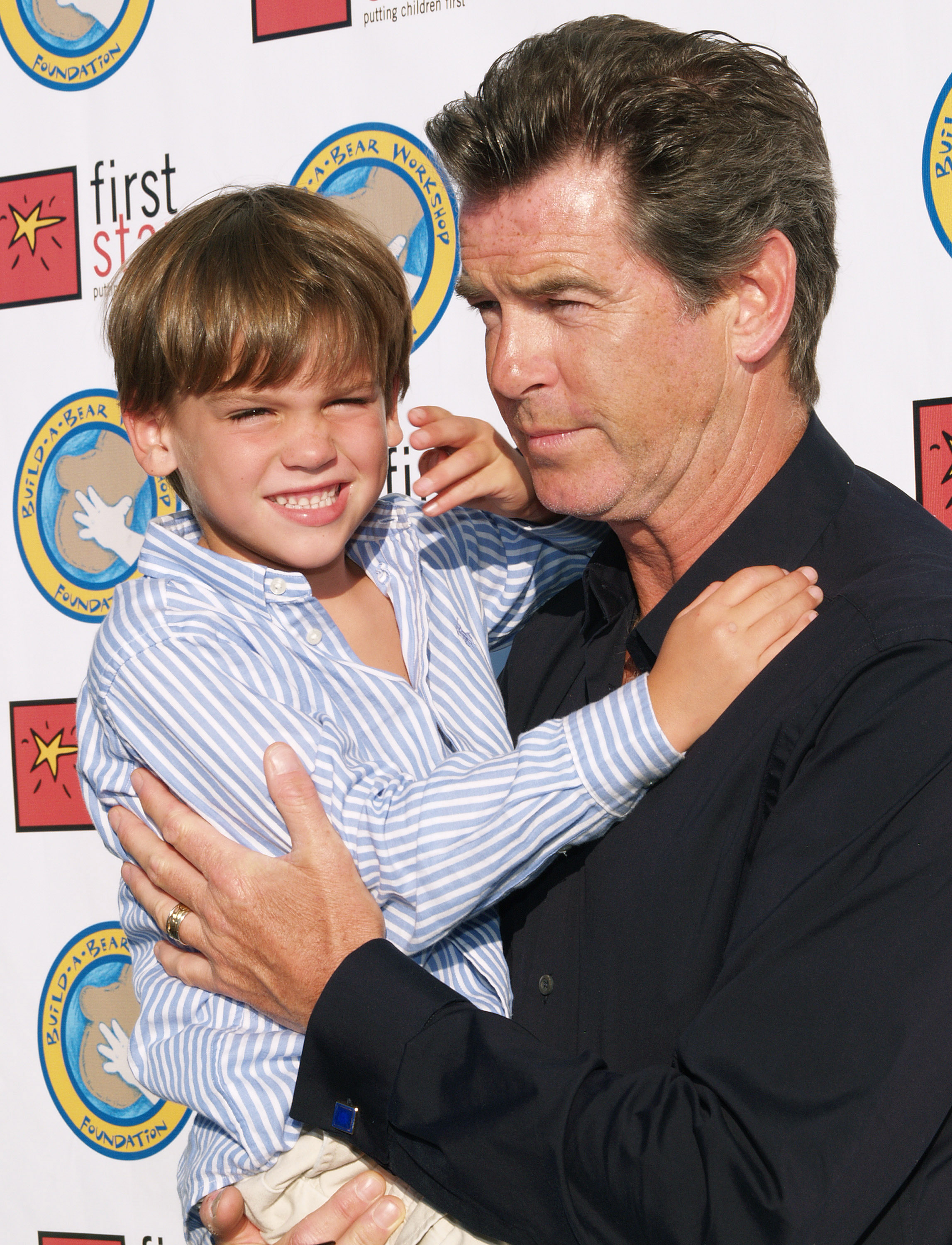 Pierce Brosnan and Paris Brosnan during First Star's "Celebration for Children's Rights" benefit in Santa Monica, California | Source: Getty Images