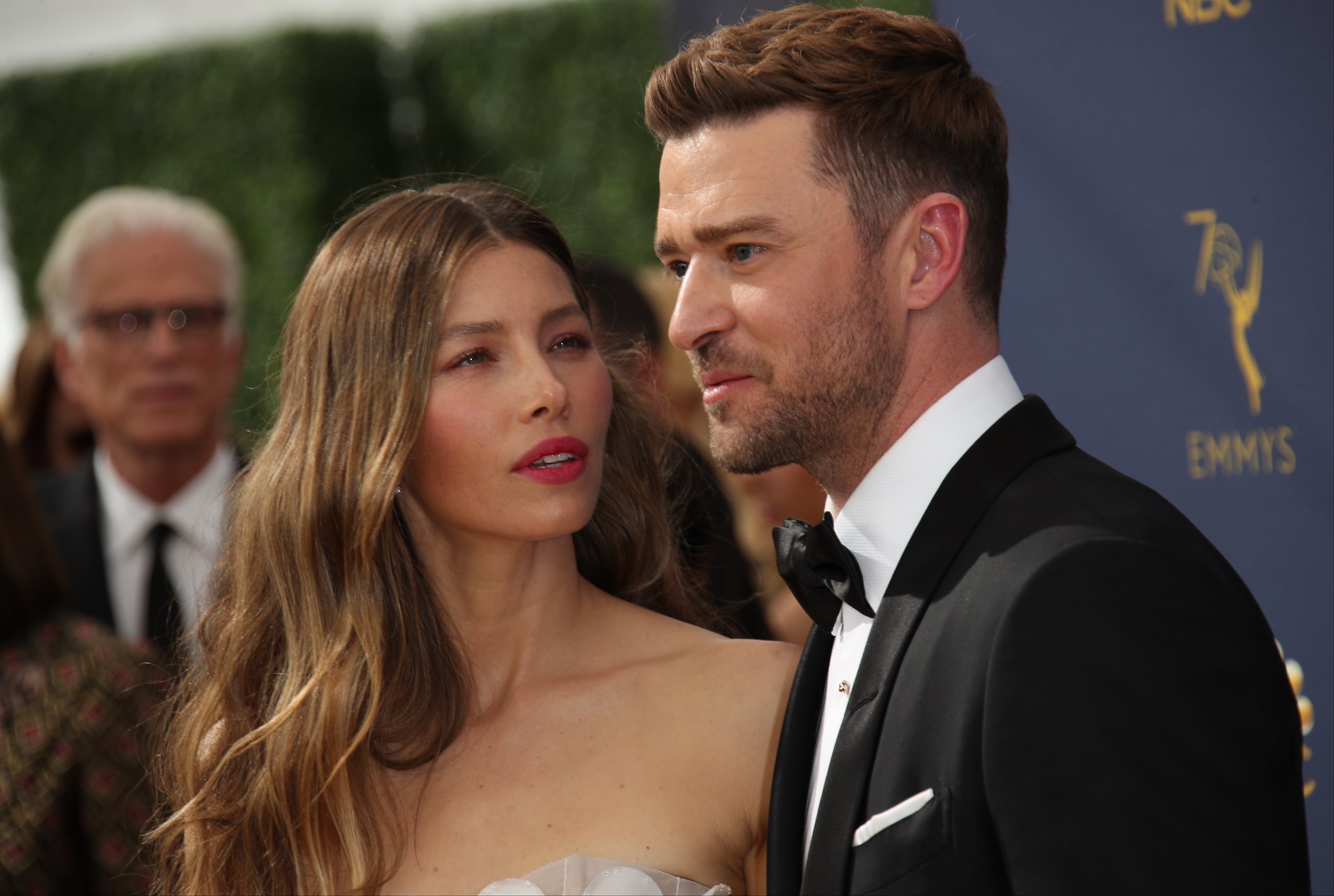 Jessica Biel and Justin Timberlake at the 70th Emmy Awards in 2018 in Los Angeles. | Source: Getty Images