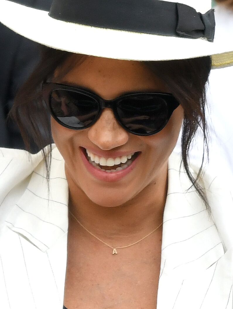 Meghan Markle at Wimbledon. | Source: Getty Images