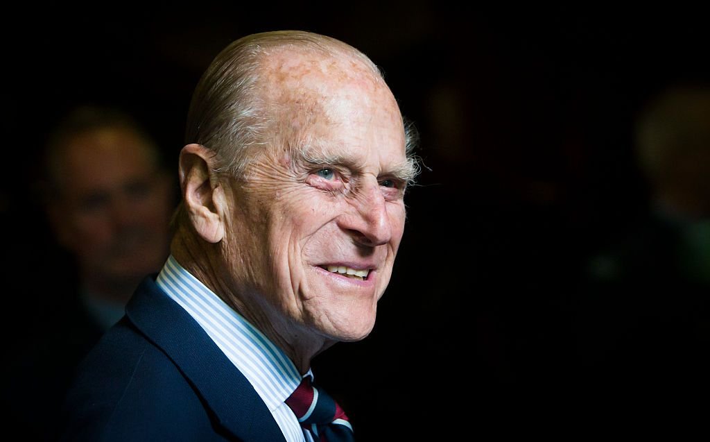 Prince Philip during a visit to the headquarters of the Royal Auxiliary Air Force's 603 Squadron on July 4, 2015 in Edinburgh, Scotland. | Photo: Getty Images