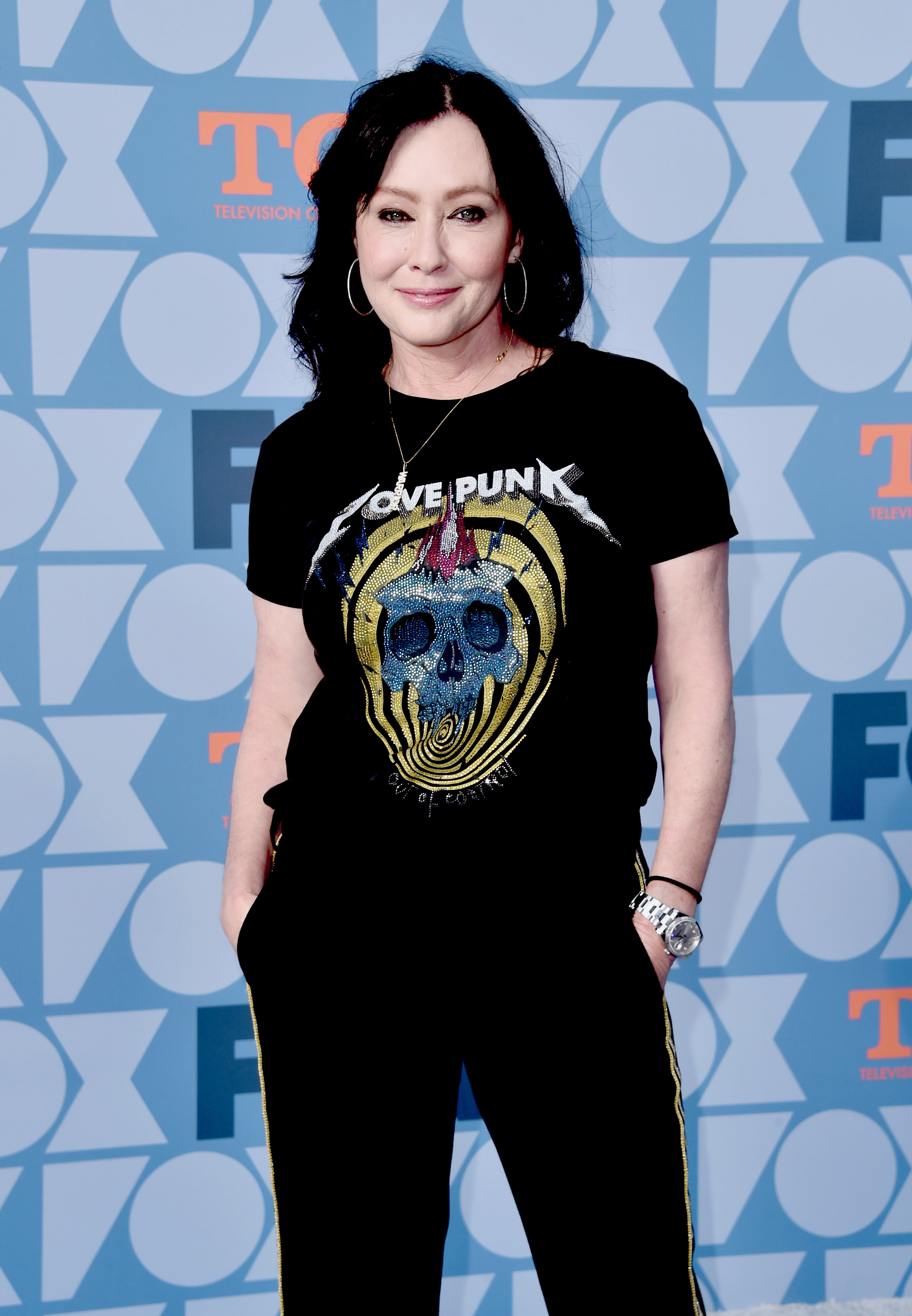 Shannen Doherty attends the FOX Summer TCA All-Star Party at Fox Studios in Los Angeles, California on August 07, 2019. | Source: Getty Images