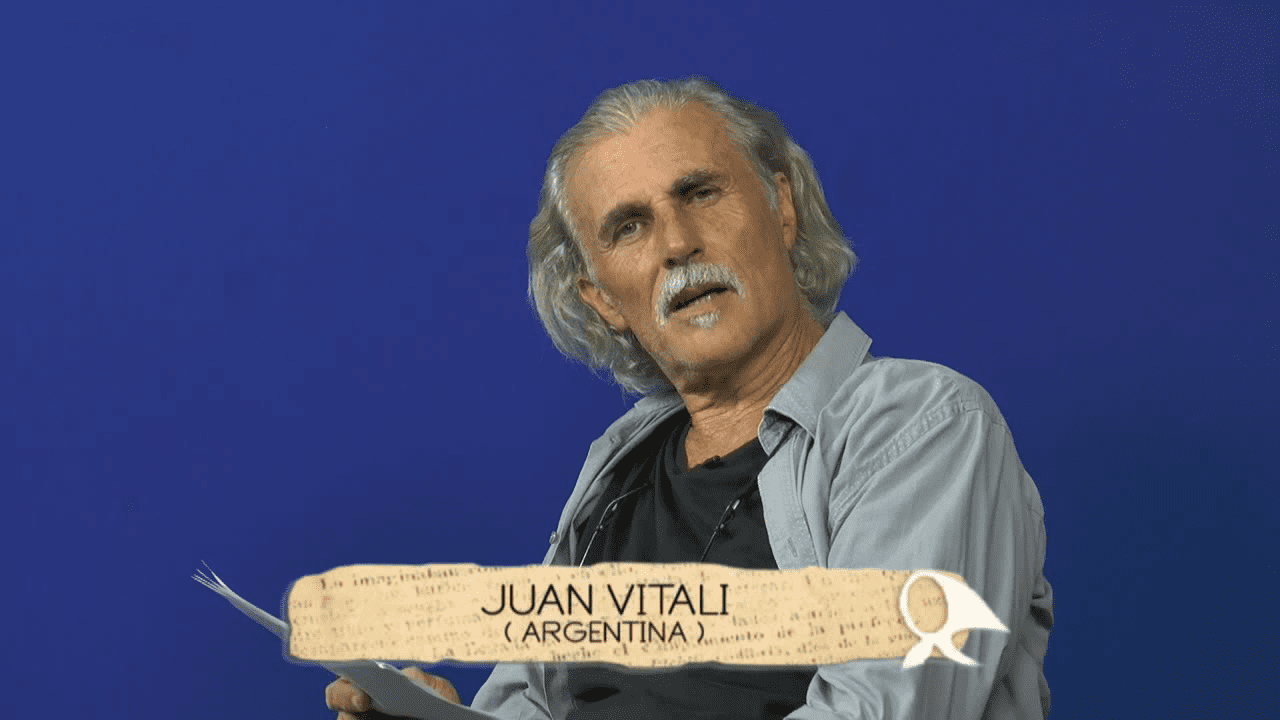 Juan Vitali.│Imagen tomada de: YouTube / homenajederhumanos 