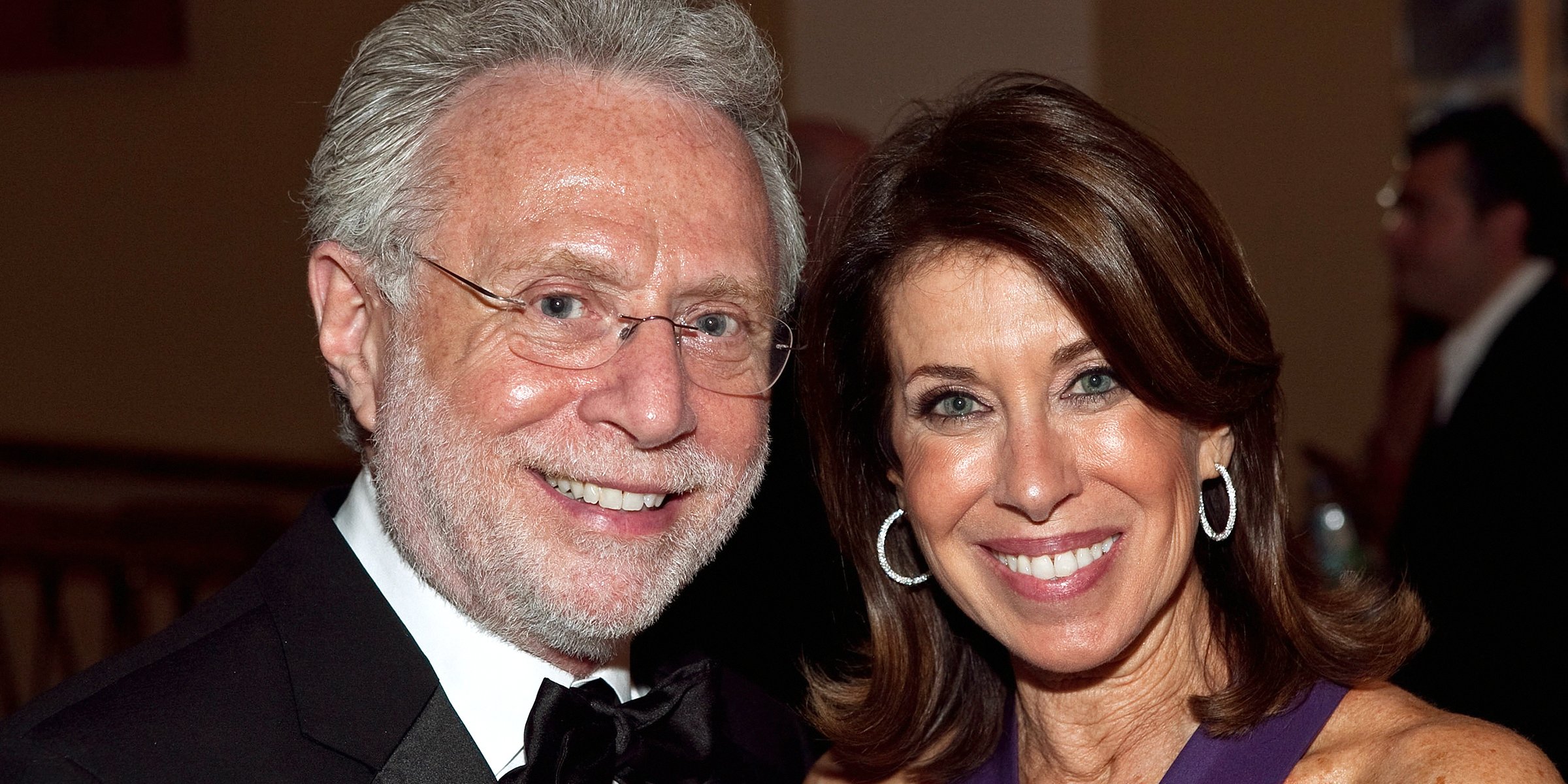 Wolf Blitzer and Lynn Greenfield | Source: Getty Images