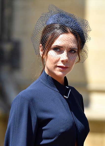 Victoria Beckham at the wedding of Prince Harry and Meghan Markle on May 19, 2018 in Windsor, England. | Photo: Getty Images