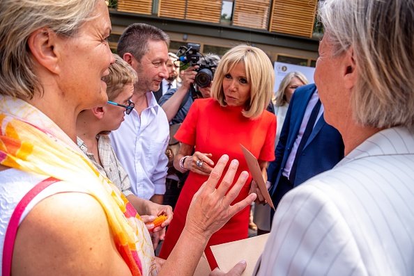 Brigitte Macron lors de l'inauguration de la Maison de répit le 18 juin 2019 à Lyon, France. |Photo : Getty Images