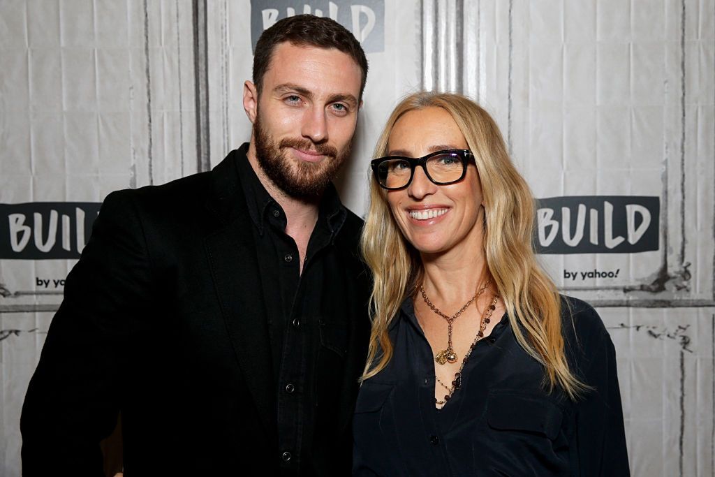 Aaron Taylor-Johnson and Sam Taylor-Johnson during the Build Series to discuss 'A Million Little Pieces' at Build Studio December 02, 2019 in New York City. | Source: Getty Images