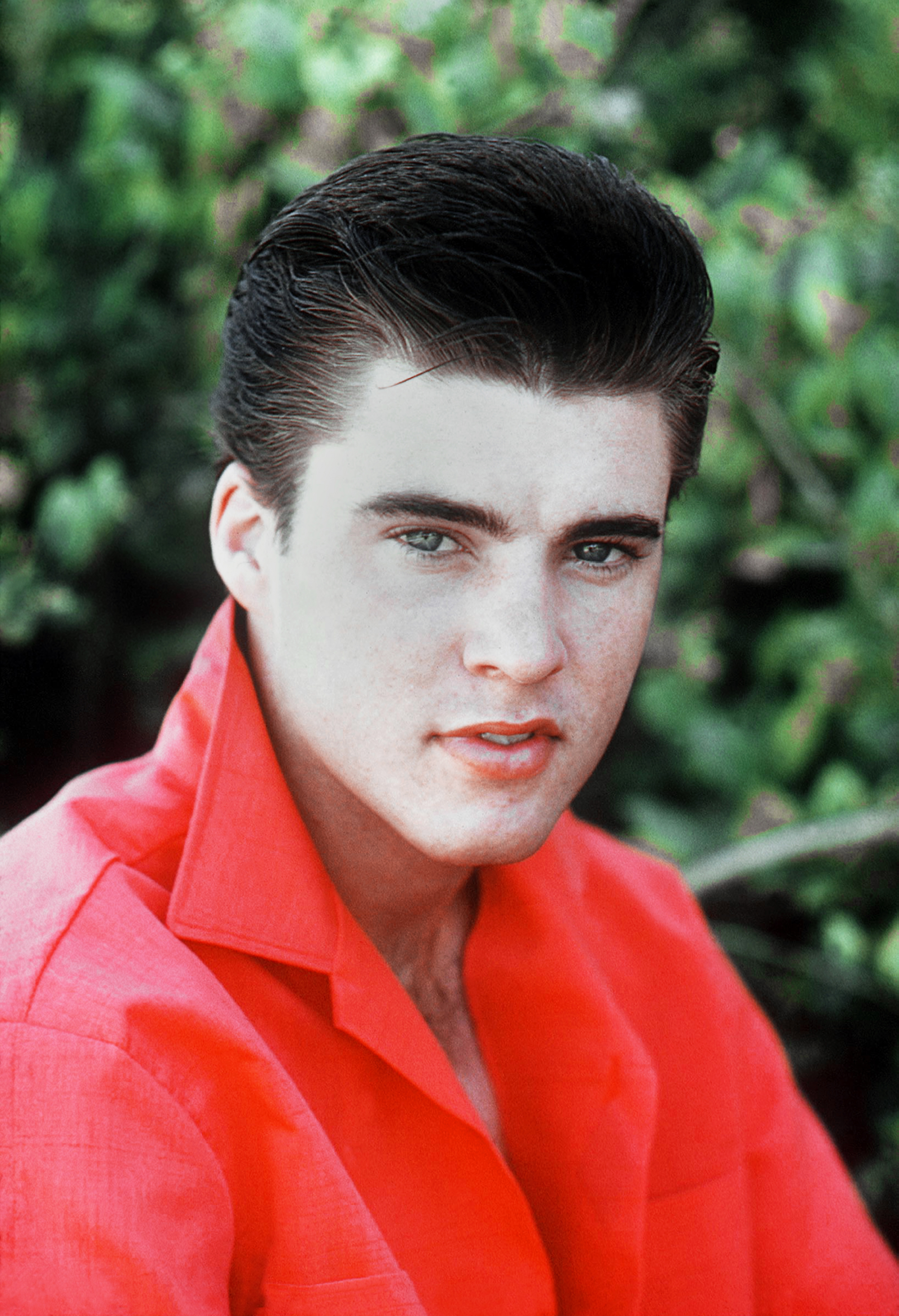 Actor and singer Ricky Nelson posing for a photo on May 17, 1958 in Los Angeles, California | Source: Getty Images