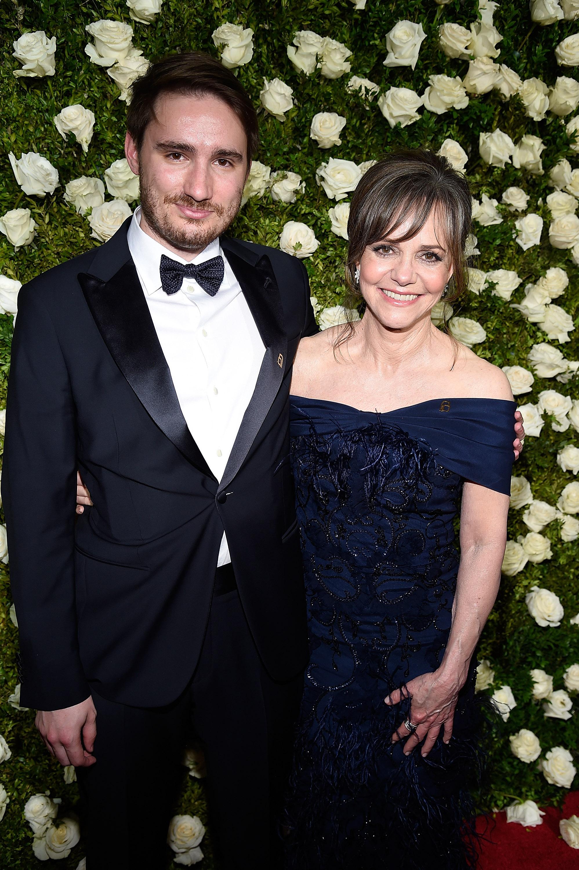 Samuel Greisman and Sally Field at the Tony Awards in New York City on June 11, 2017 | Source: Getty Images